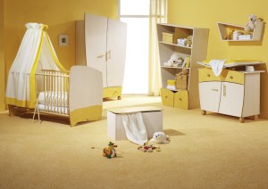 Detská izba v jednoduchom dizajne